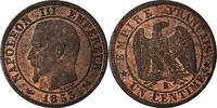 Frankreich Centime Münze, Napoleon III, Napoléon III, Rouen, VZ -