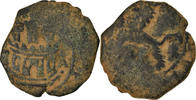 Spanien 4 maravedis Münze, Philip III, Cuenca, S, Kupfer -