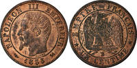 Frankreich Centime Münze, Napoleon III, Napoléon III, Rouen, VZ -