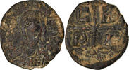 Follis Münze, Romanus IV, Constantinople, S+, Kupfer, Sear:1866 -