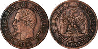 Frankreich Centime Münze, Napoleon III, Napoléon III, Rouen, SS -