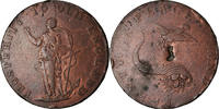 Großbritannien Halfpenny Token Münze, Norfolk, Norwich, S+, Kupfer -
