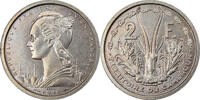 Kamerun 2 Francs Münze, Paris, ESSAI, UNZ, Copper-nickel, KM:E6 -