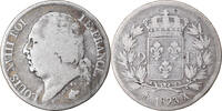 Frankreich 2 Francs Münze, Louis XVIII, Louis XVIII, Paris, S, Silber -