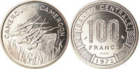 Kamerun 100 Francs Münze, Paris, ESSAI, STGL, Nickel, KM:E15 -
