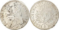 Frankreich Ecu Münze, Louis XVI, Écu aux branches d'olivier, Aix, SS+ -