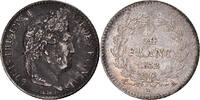 Frankreich 1/4 Franc Münze, Louis-Philippe, Paris, SS, Silber -