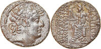 Tetradrachm Münze, Seleukid Kingdom, Philip I Philadelphos -