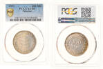 Palästina 100 Mils London, Key Date, Silber, PCGS, KM:7 -