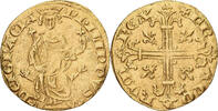 Frankreich Petit Royal d'or Philippe IV le Bel, Gold, SS+, Duplessy:207 -