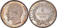 Frankreich 5 Francs Louis-Napoléon Bonaparte, Paris, Epreuve sur flan -