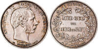 Dänemark 2 Kroner Münze, Christian IX, Copenhagen, VZ, Silber, KM:799 -