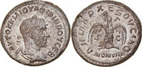 Tetradrachm Münze, Seleucis and Pieria, Philip I, Antioch, SS+, Billon -