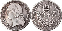 Frankreich 6 Sols, 1/20 ECU Münze, Louis XV, 1/20 Écu au bandeau (6 sols) -
