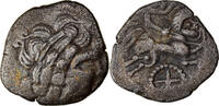 Stater Münze, Redones, SS, Billon, Delestrée:2313 -
