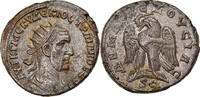 Tetradrachm Münze, Seleucis and Pieria, Trajan Decius, Antioch, SS+ -