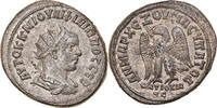 Tetradrachm Münze, Seleucis and Pieria, Philip II, Antioch, SS+, Billon -