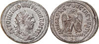 Tetradrachm Seleucis and Pieria, Philip II, Antioch, Billon, SS+ -
