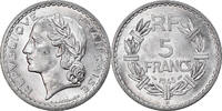 Frankreich 5 Francs Münze, Lavrillier, Beaumont - Le Roger, VZ -
