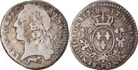 Frankreich 1/20 Écu au bandeau Münze, Louis XV, Orléans, S, Silber -