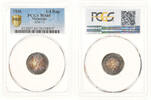 Mauritius 1/4 Rupee George V, London, Silber, PCGS, KM:15 -