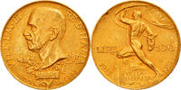 Italien 100 Lire Vittorio Emanuele III, Rome, Gold, PCGS, KM:66 -