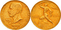 Italien 100 Lire Vittorio Emanuele III, Rome, Gold, PCGS, KM:66 -