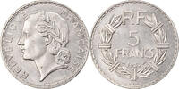 Frankreich 5 Francs Münze, Lavrillier, ESSAI, UNZ, Nickel, KM:E65 -