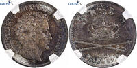 Dänemark 3 Rigsbankskilling Christian VIII, Altona, Silber, GENI -