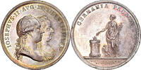 Österreich Medaille Joseph II & Maria Theresa, Germania Pacata, Wirt -