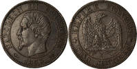 Frankreich 5 Centimes Münze, Napoleon III, Rouen, SS -