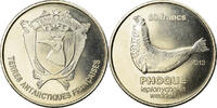 Französische Kolonien 50 Francs Münze, VZ, Nickel -