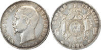Frankreich 5 Francs Münze, Napoleon III, Paris, SS -