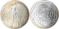 Frankreich 10 Euro Jean Paul Gaultier, UNZ, Silber -