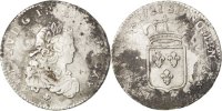 Frankreich 1/3 Ecu Münze, Louis XV, 1/3 Écu de France, Bordeaux, S -