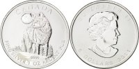 Kanada 5 Dollars Münze, Elizabeth II, STGL, Silber, KM:1052 -