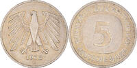 Bundesrepublik Deutschland 5 Mark Münze, Hamburg, SS, Copper-Nickel -