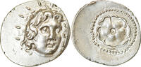 Drachm Münze, Islands off Caria, Rhodes, VZ, Silber -