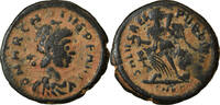 Nummus Münze, Arcadius, Kyzikos, S+, Bronze, RIC:26c -