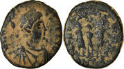 Nummus Münze, Honorius, Antioch, S+, Bronze, RIC:153 -