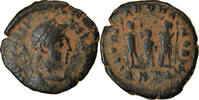 Nummus Münze, Honorius, Antioch, S+, Bronze, RIC:153 -