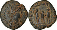 Nummus Münze, Honorius, Antioch, SS, Bronze, RIC:153 -