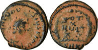 Nummus Münze, Theodosius I, Kyzikos, S+, Bronze, RIC:21c -