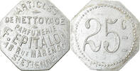Frankreich 25 Centimes Münze, Parfumerie, Articles de Nettoyage, F. EPITALON -