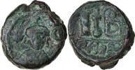 12 Nummi Münze, Heraclius, Alexandria, SS, Kupfer, Sear:855 -
