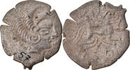 Stater Münze, Coriosolites, SS, Billon, Delestrée:2334 -