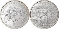 Finnland 10 Euro Pehr Kalm and European Explorers, Vantaa, STGL, Silber -