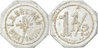 Mexiko betaalpenning Münze, Cafetal Guatimoc, L. R. Brewer, Value 1-1/2, Token, SS -