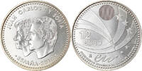 Spanien 12 Euro Spanish Presidency of the EU, Madrid, UNZ+, Silber -