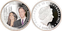 Australien Dollar Münze, Elizabeth II, Royal Wedding, Perth, 1 Oz -